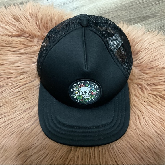 Vans Black Adjustable Hat OS - Picture 1 of 5